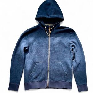 NEW!!! Men’s H&M Navy Blue Zip-up Jacket 100% Cotton Size Large